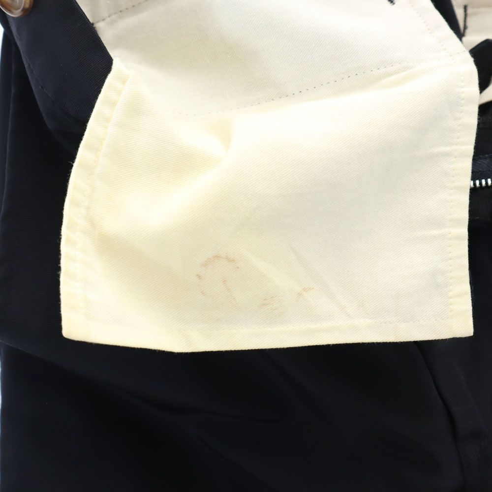 コムデギャルソンオムプリュス ロングパンツ S ネイビー COMME des