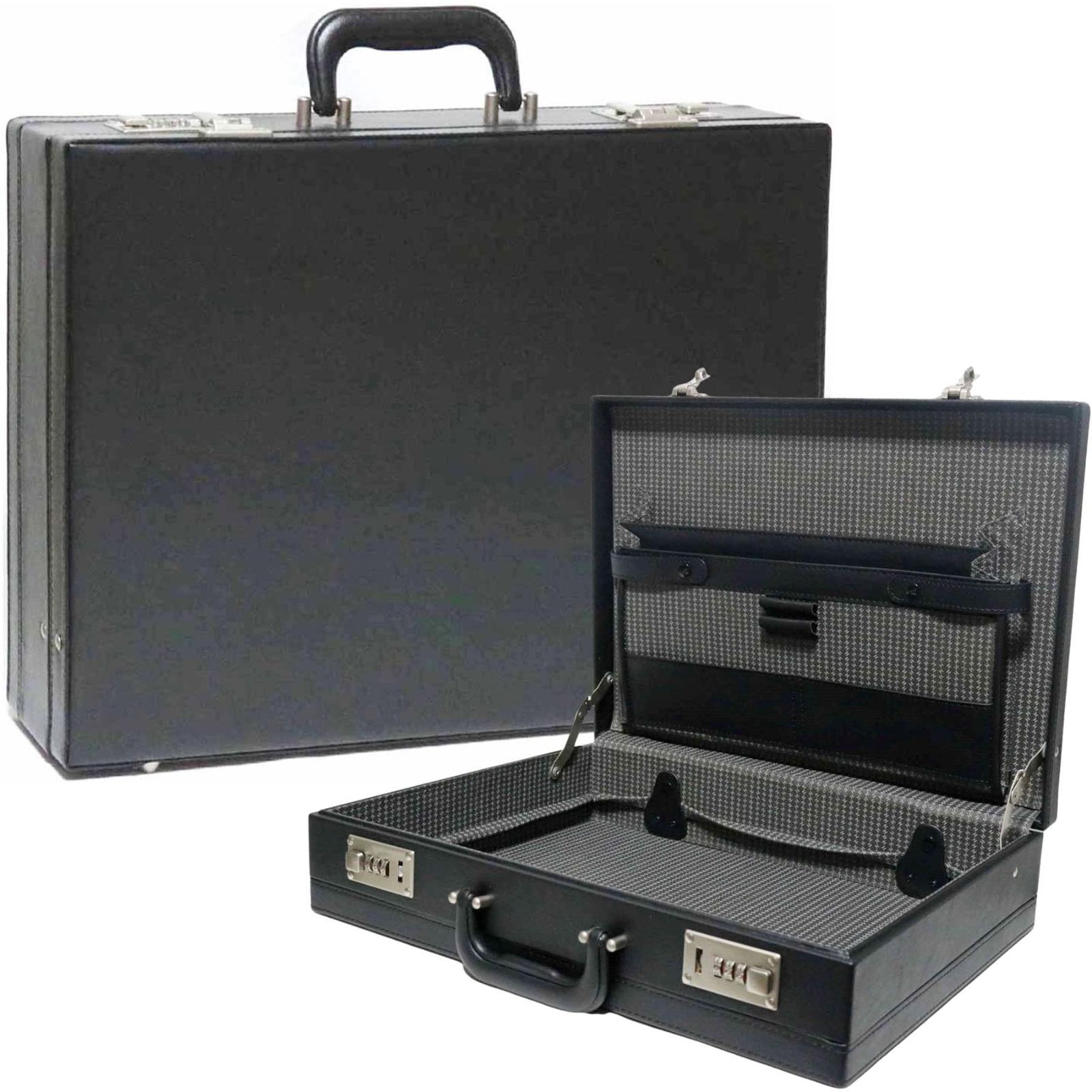 United HOMME】牛革×帆布ブリーフケース UH-2042KAHKI カジュアルにも