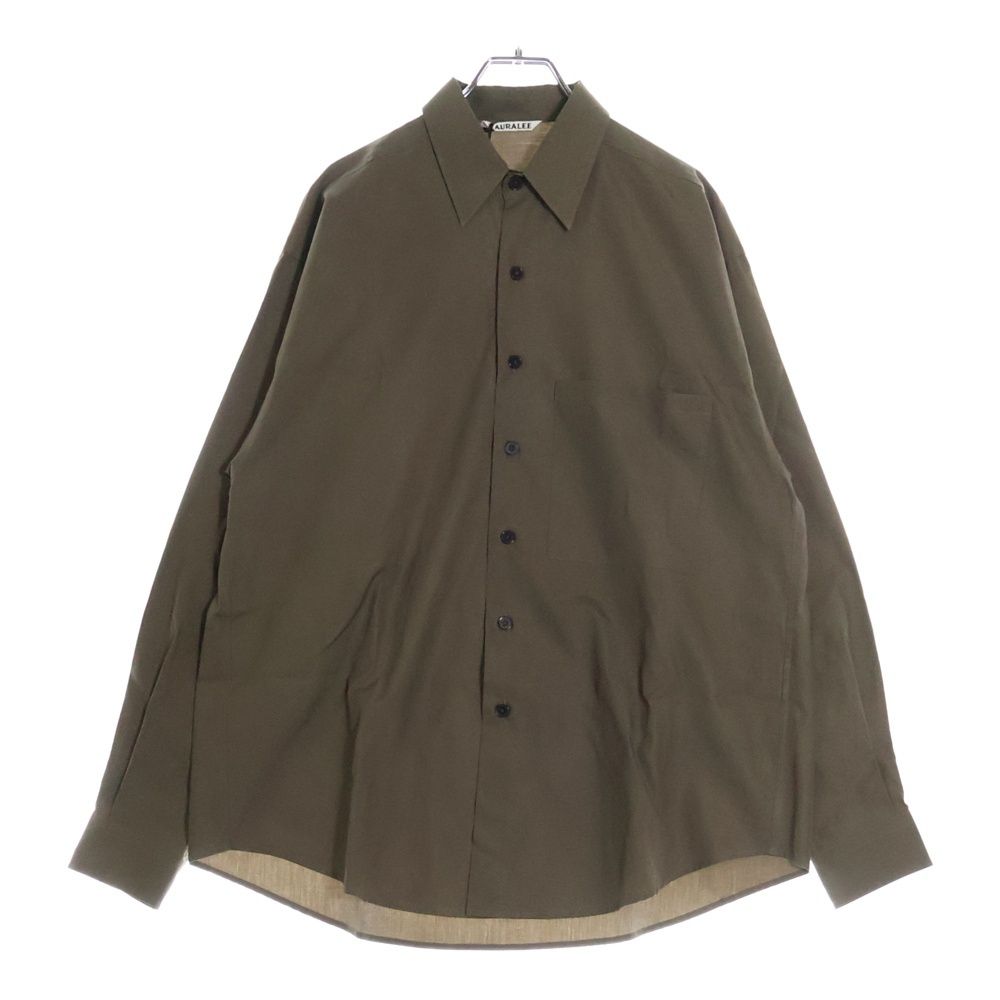 AURALEE (オーラリー) 25AW WASHED FINX TWILL BIG SHIRT