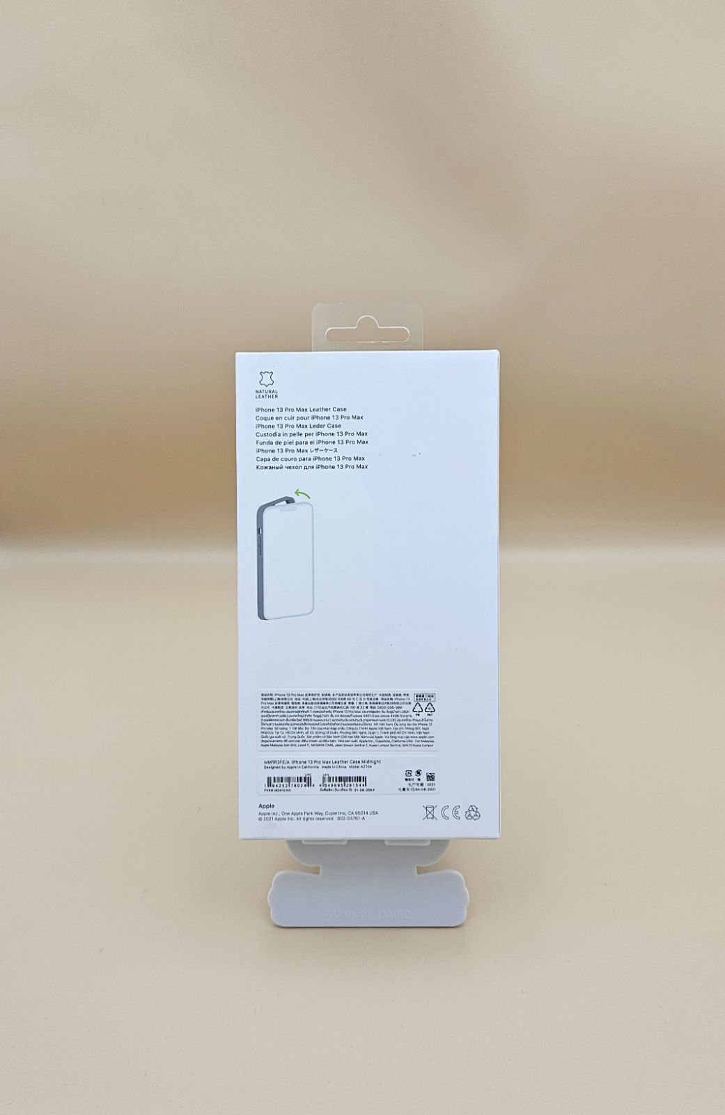 【新品未開封】iPhone 13 Pro Maxレザーケースミッドナイト Apple 純正 iPhone13 Pro Max レザーケース ミッドナイト 黒