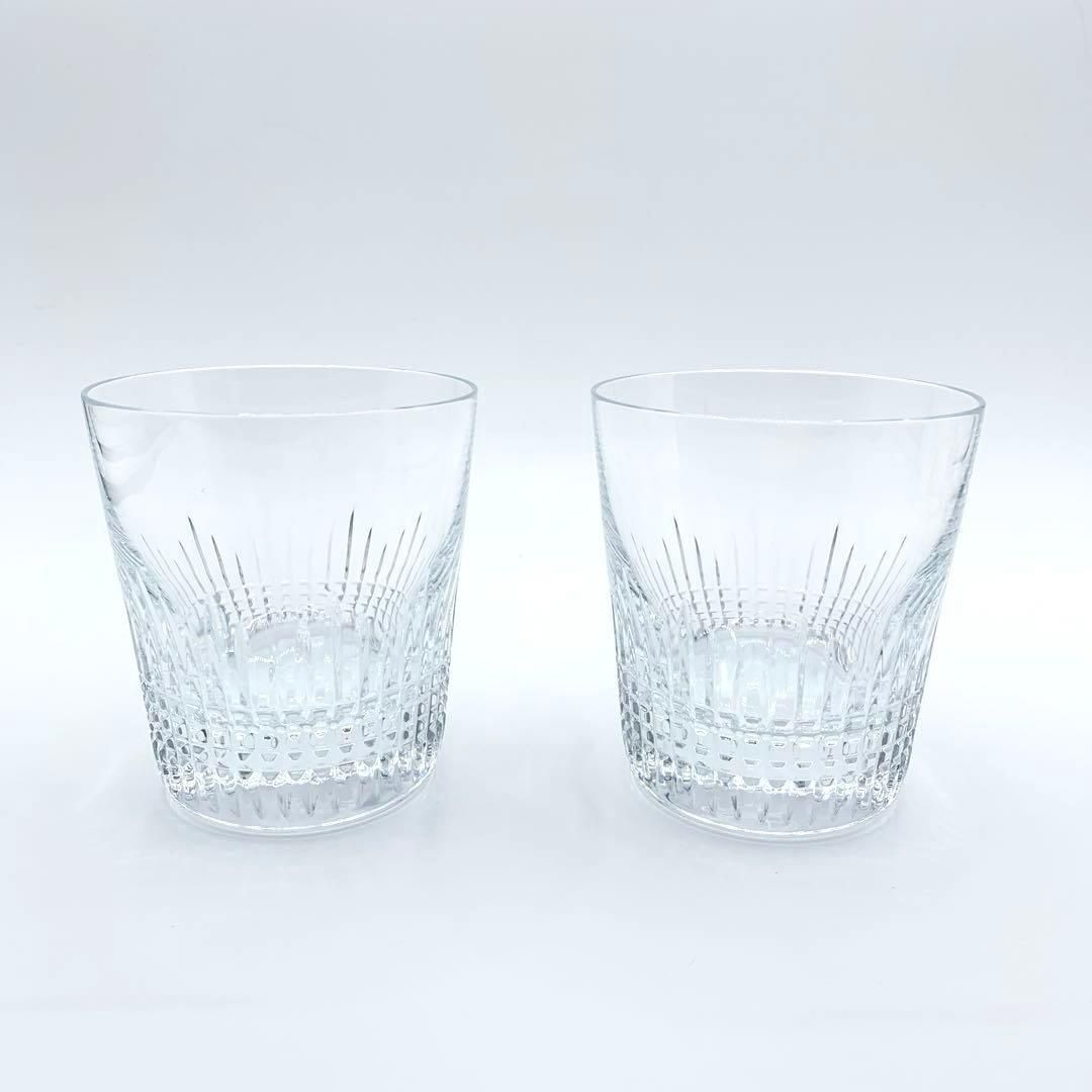 ♥保管品 Baccarat バカラ ナンシー ロックグラス グラス 2客 SKLAD-KIRPICHA_RU