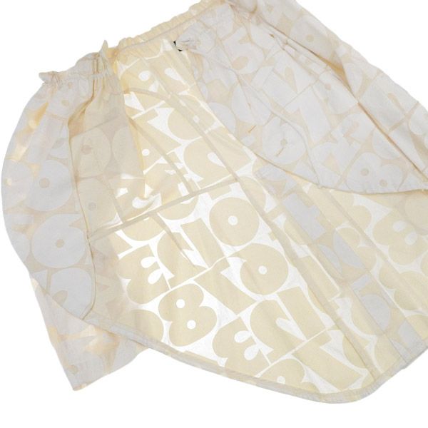 コムデギャルソン COMME DES GARCONS ETHNIC?COUTURE期 数字プリント  