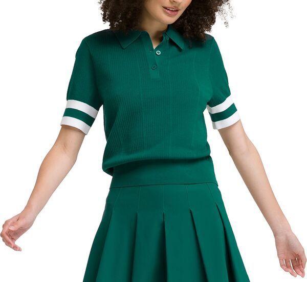ウィルソン レディース ポロシャツ トップス Wilson Women s Essex Tennis Polo Field Green