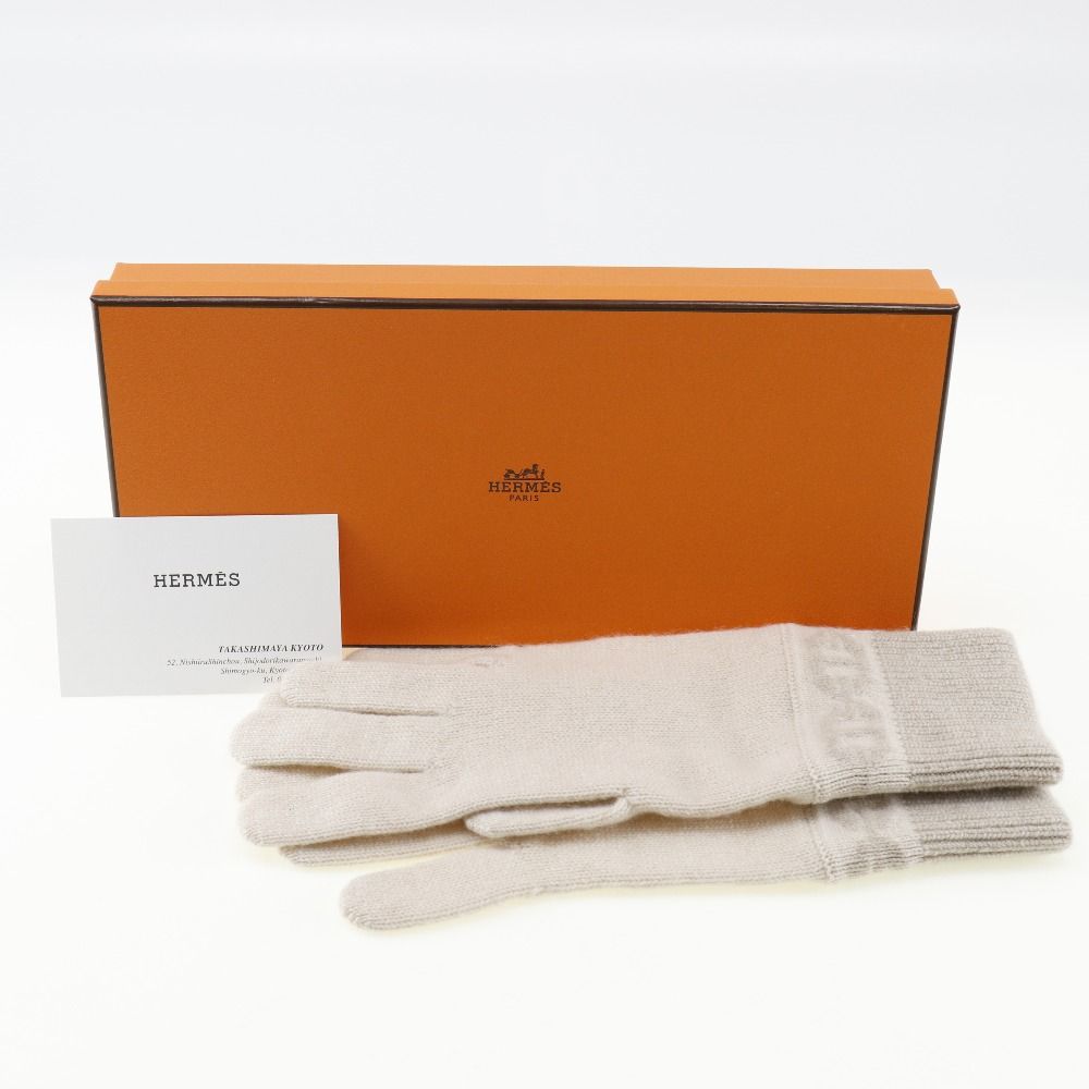 極上品　Christian Dior　ロゴチャーム　ファー手袋 極上品 Christian Dior ロゴチャーム ファー手袋 （極上品