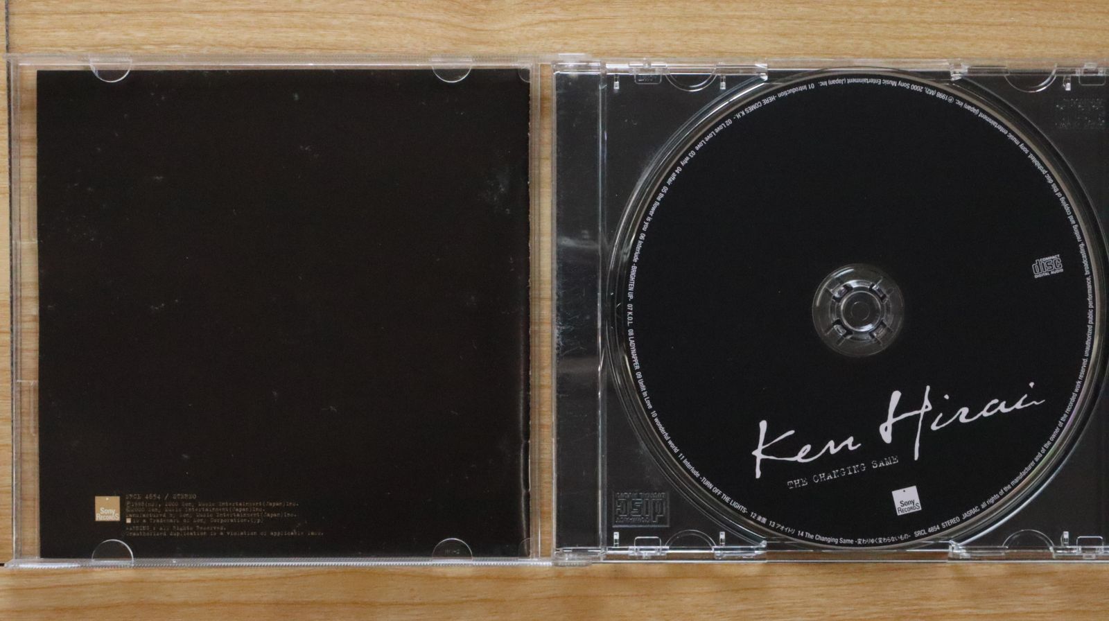 国内盤CD☆平井堅/Ken Hirai□ THE CHANGING SAME 【SRCL4854