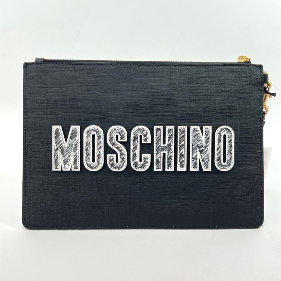 モスキーノ MOSCHINO チュールクラッチバッグ ベア ポーチ 未使用品 - メルカリ