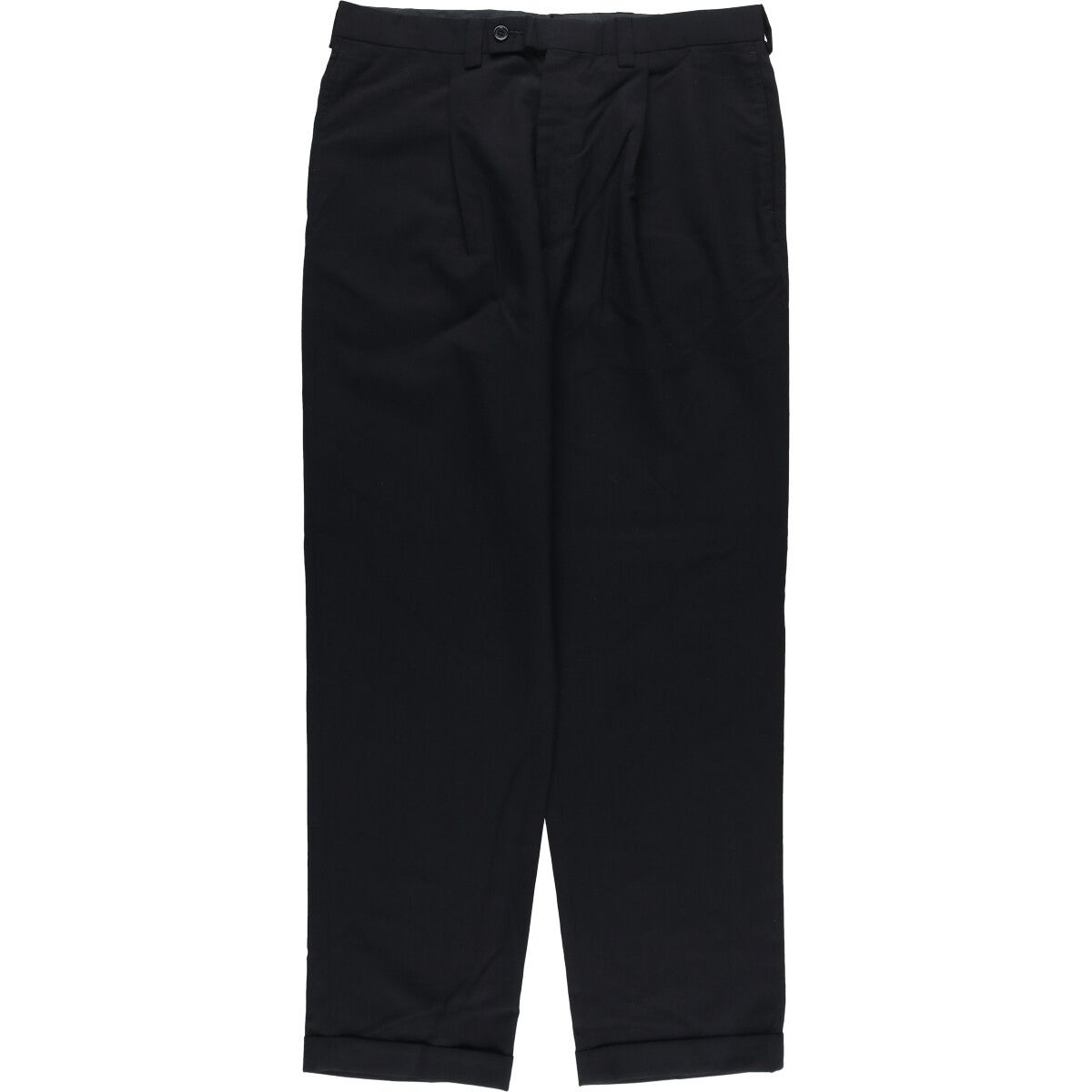 古着 カルバンクライン Calvin klein ワンタック ウールパンツ スラックス メンズw34相当/eaa509555