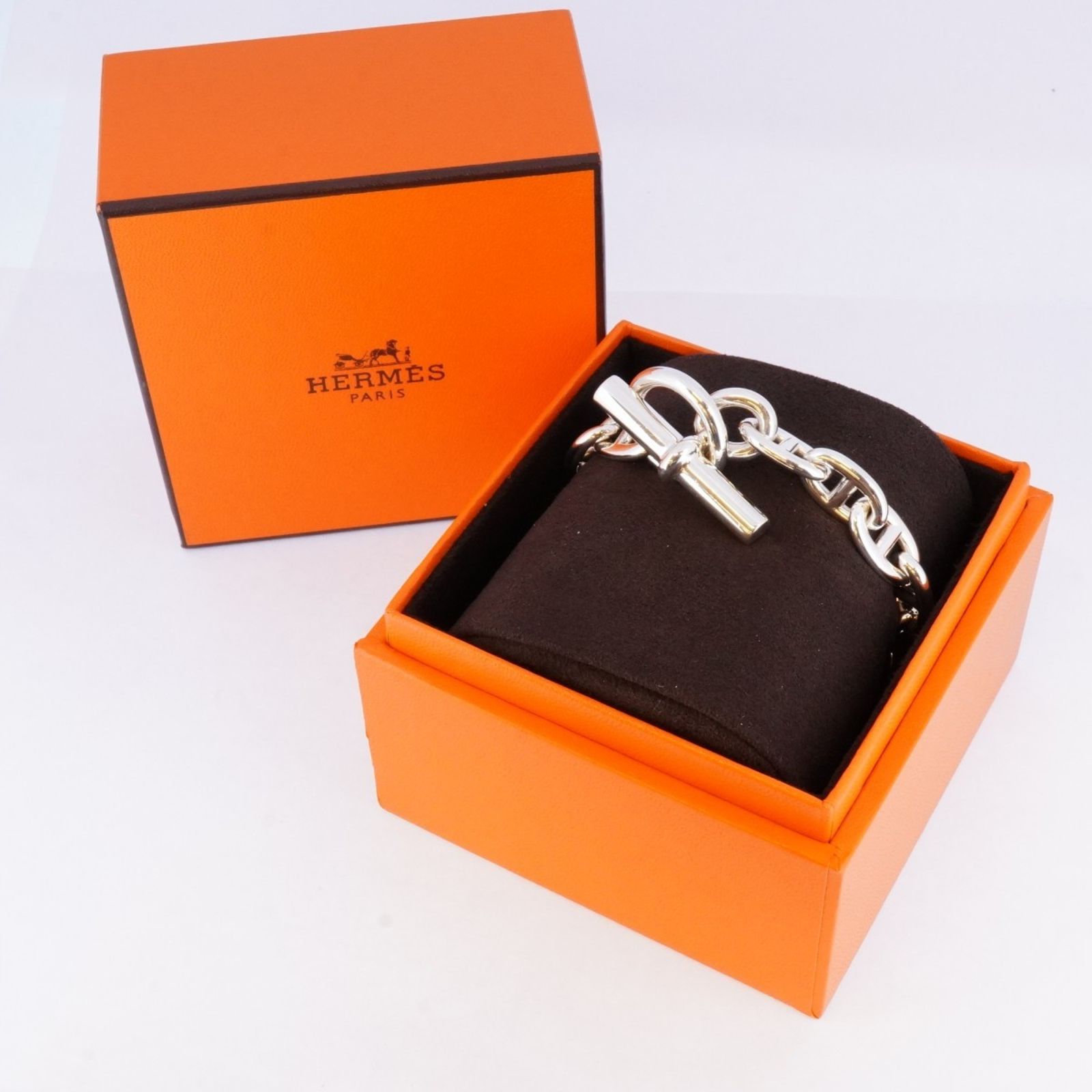 ★HERMES★シェーヌダンクル/MM/14コマ【新品】 エルメス(Hermes) エルメス ブレスレット シェーヌダンクル MM