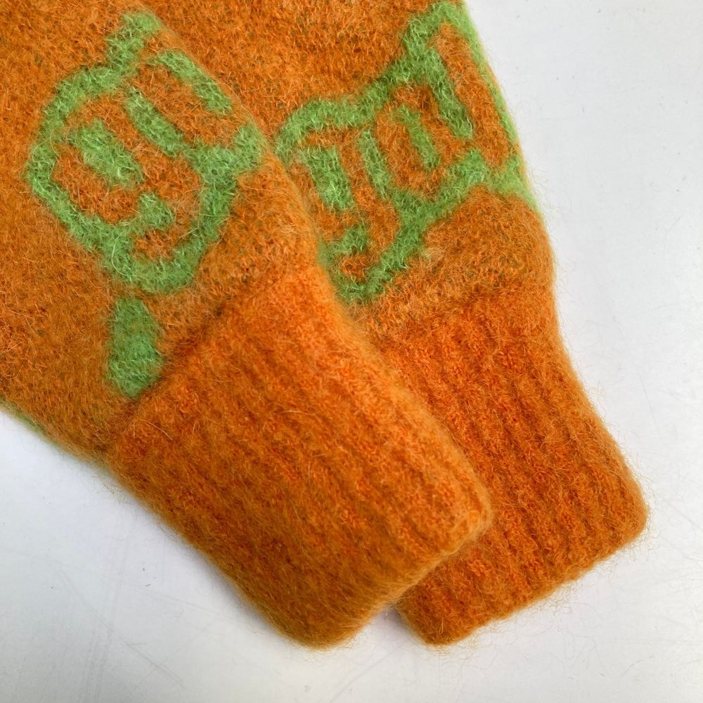 総柄 オレンジ系