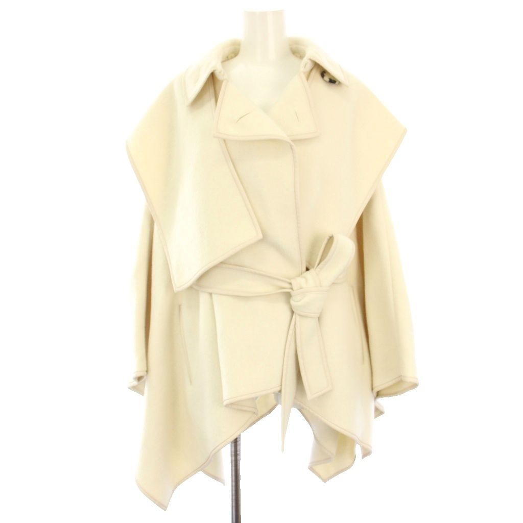 訳あり　グレースクラス　カシミヤ100%×フォックス　ポンチョ 訳あり グレースクラス カシミヤ100%×フォックス ポンチョ