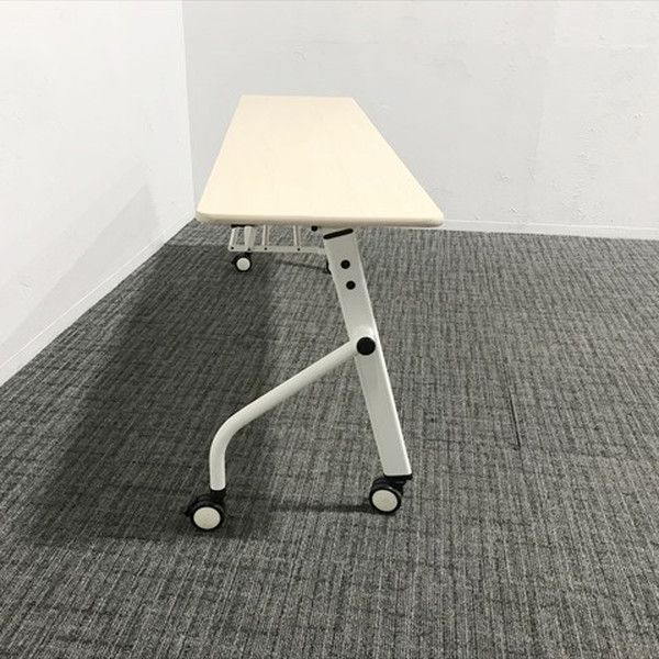 会議テーブル フラップ式 PND 幕板無 井上金庫 プレーン