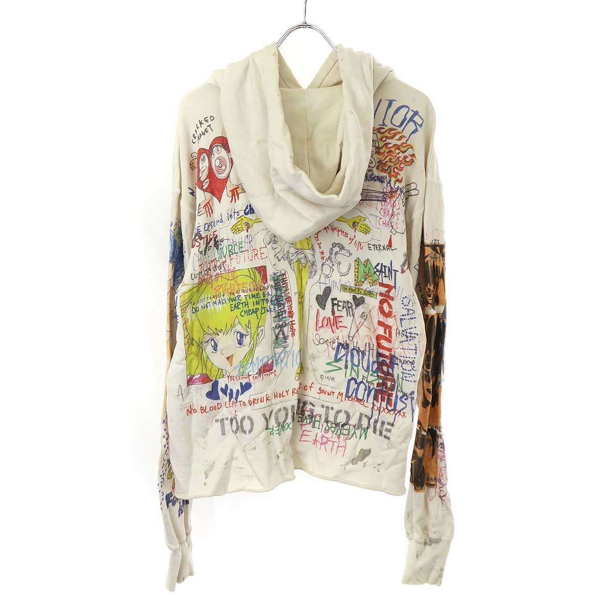 SAINT MICHAEL セントマイケル 21AW Takashi Murakami Graff Hoodie