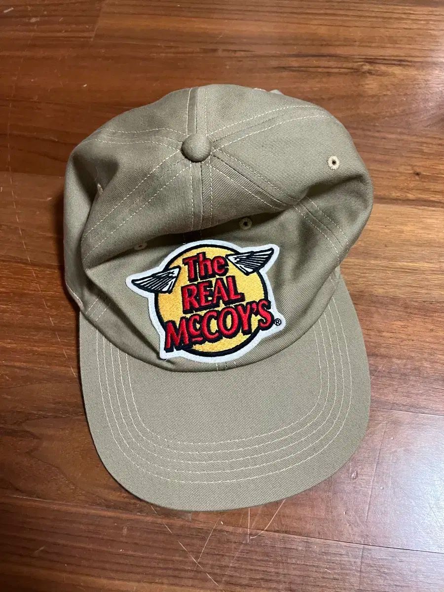 The REAL McCOY S ザ リアルマッコイズ ボールキャップ 帽子 カーキ