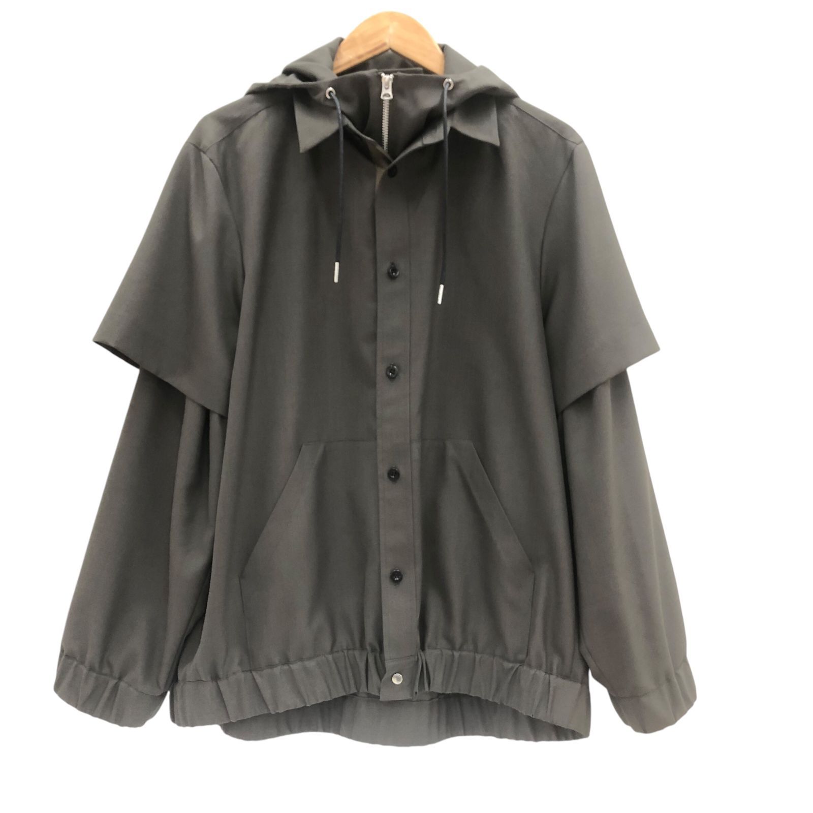 ジャケット・アウター sacai Suiting Hoodie sacai Suiting Hoodie