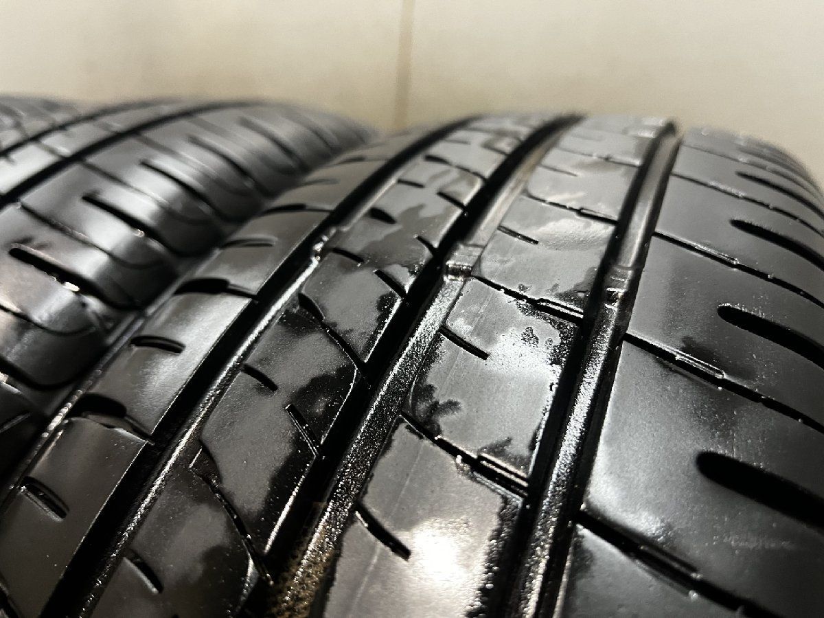 DUNLOP ENASAVE EC204 165/65R14 14インチ 夏タイヤ 4本 21年製 バリ溝