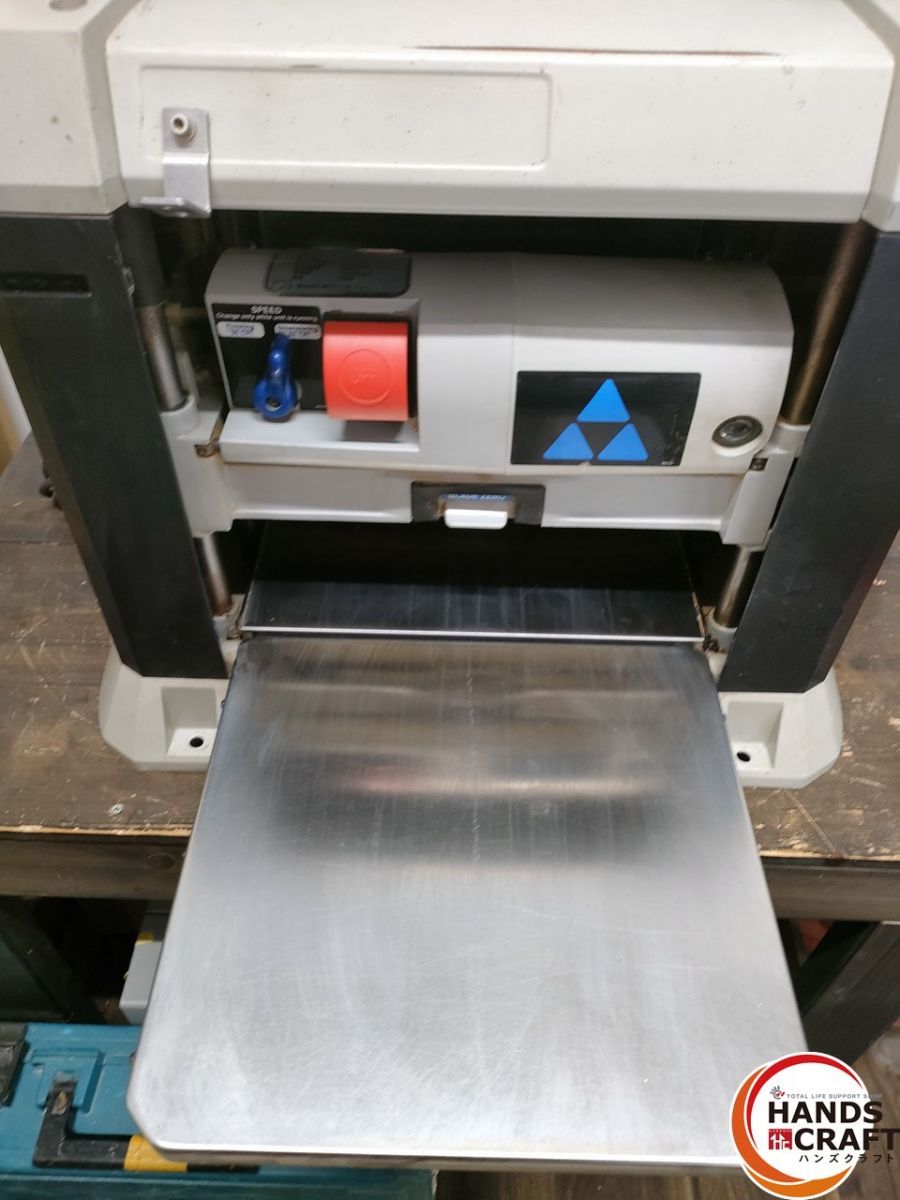 中古】DELTA MODEL 22-580 デルタ ツースピードプレナー 100V 自動仕上