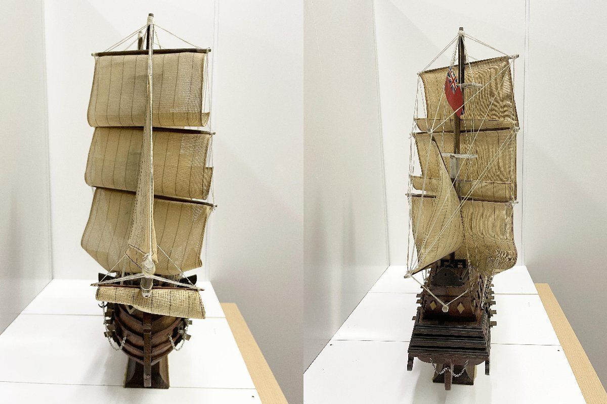 イギリスビンテージ　帆船エッチング イギリスビンテージ 帆船エッチング イギリスビンテージ 帆船