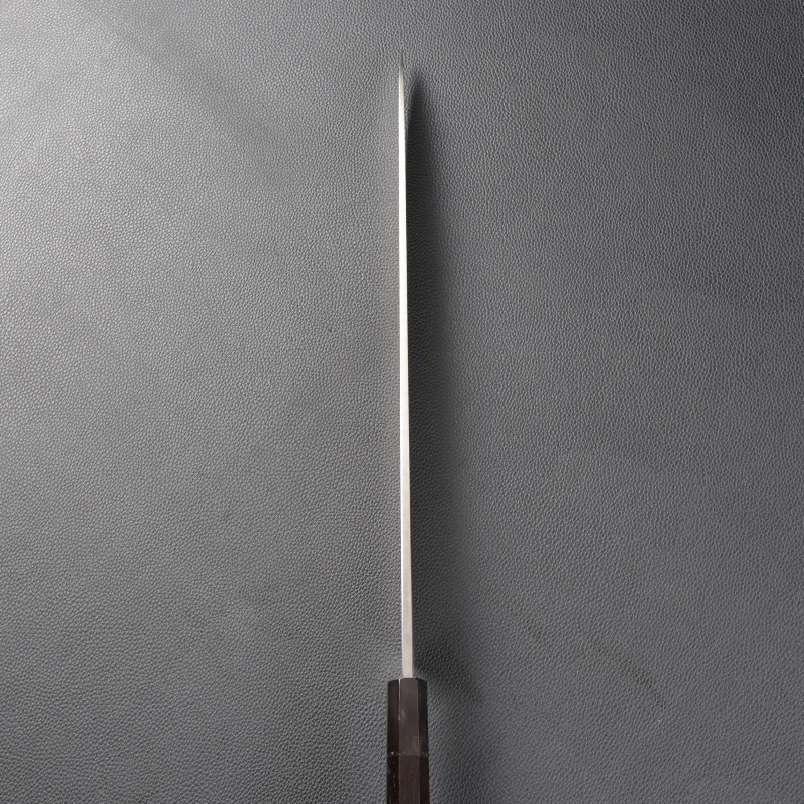 左利き柳刃包丁 左利き刺身包丁 尺一（刃渡り330mm）普通表面