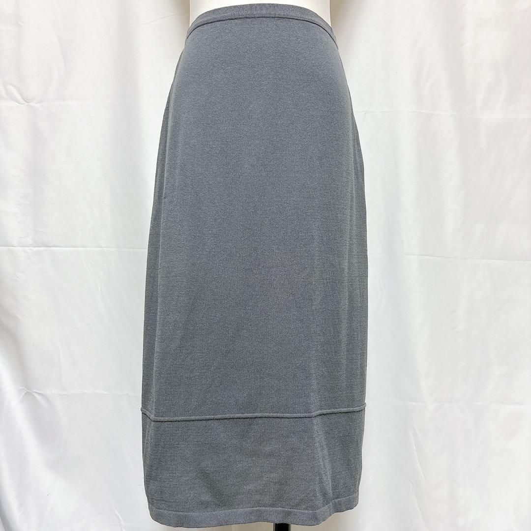セイ ニットスカート イタリア製 タイト 膝丈 薄手 無地 小さいサイズ in Japan
