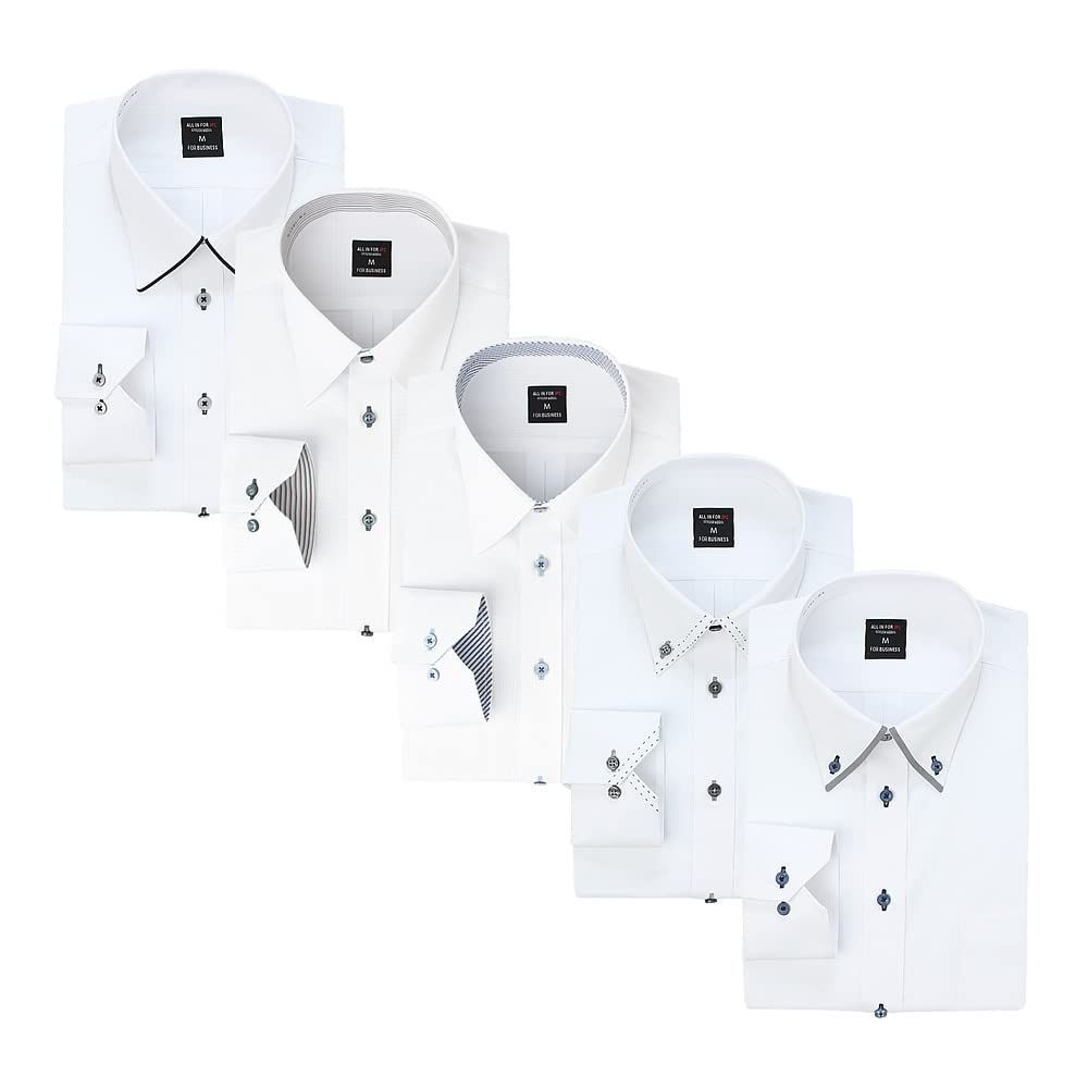 アトリエ365 ワイシャツ 選べる5枚セット長袖 メンズ Yシャツ ビジネス シャツats01 シンセイジンショップ メルカリ
