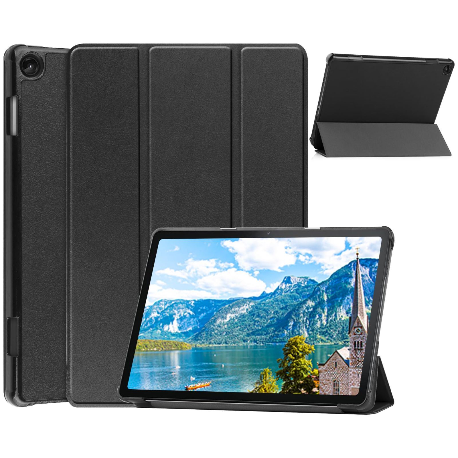 【数量限定】T10d タブレット T10d ケース ケース 三つ折 T10d 高級PU Tab レザー Tab カバー カバー キズ防止 Tab 薄型 LAVIE 超軽量 LAVIE 全面保護型 LAVIE ケース NEC 耐衝撃 NEC NEC 保護ケース