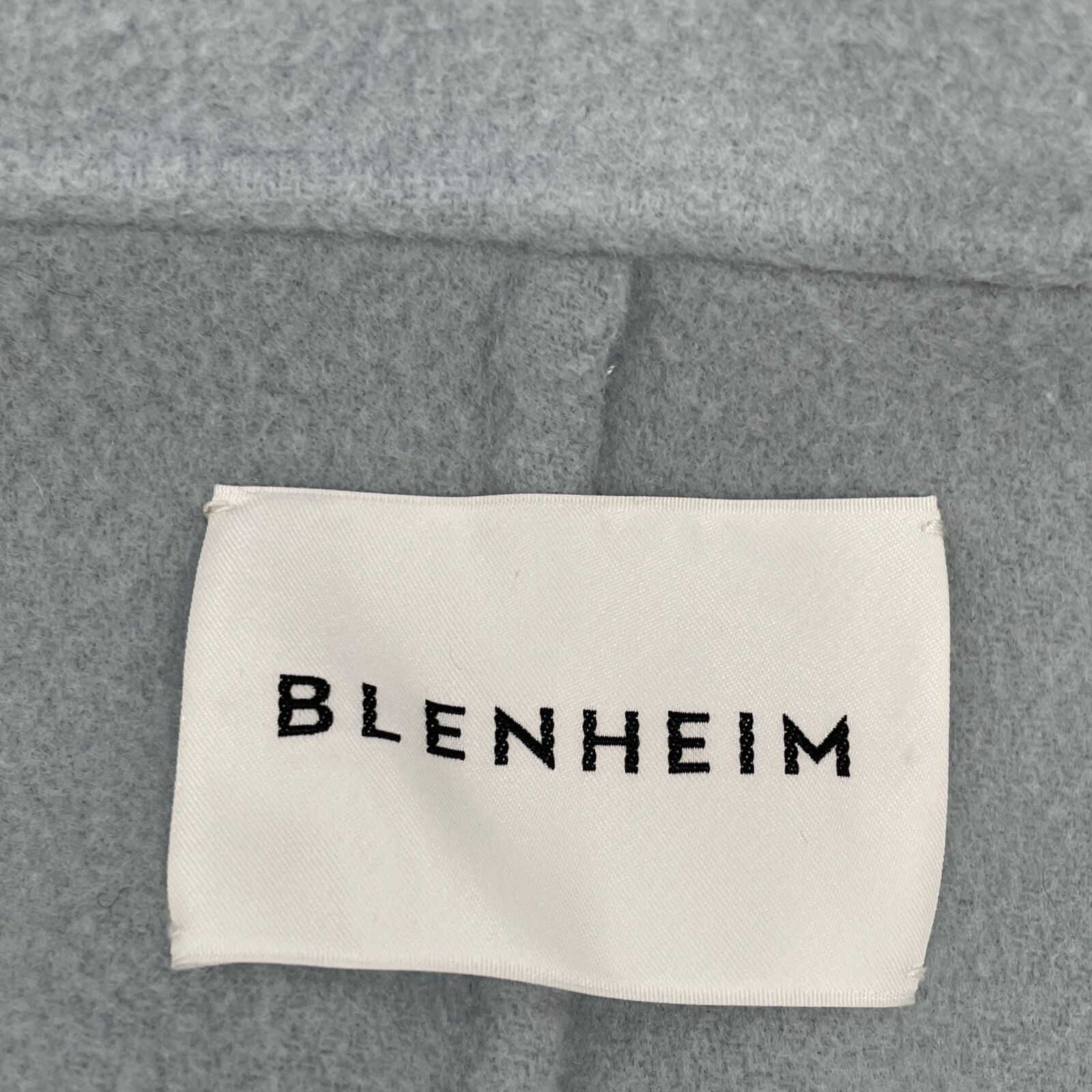 ブレンヘイムBLENHEIM ジャケットライクウールコート　XS BLENHEIMの名品”レザージャケット”でつくる春先取りコーデ