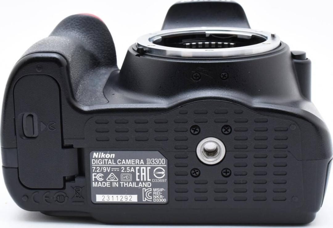 E19/6577C/ Nikon D3300 ダブルズームキット Amazon | Nikon デジタル一眼レフカメラ D3300 ダブルズーム