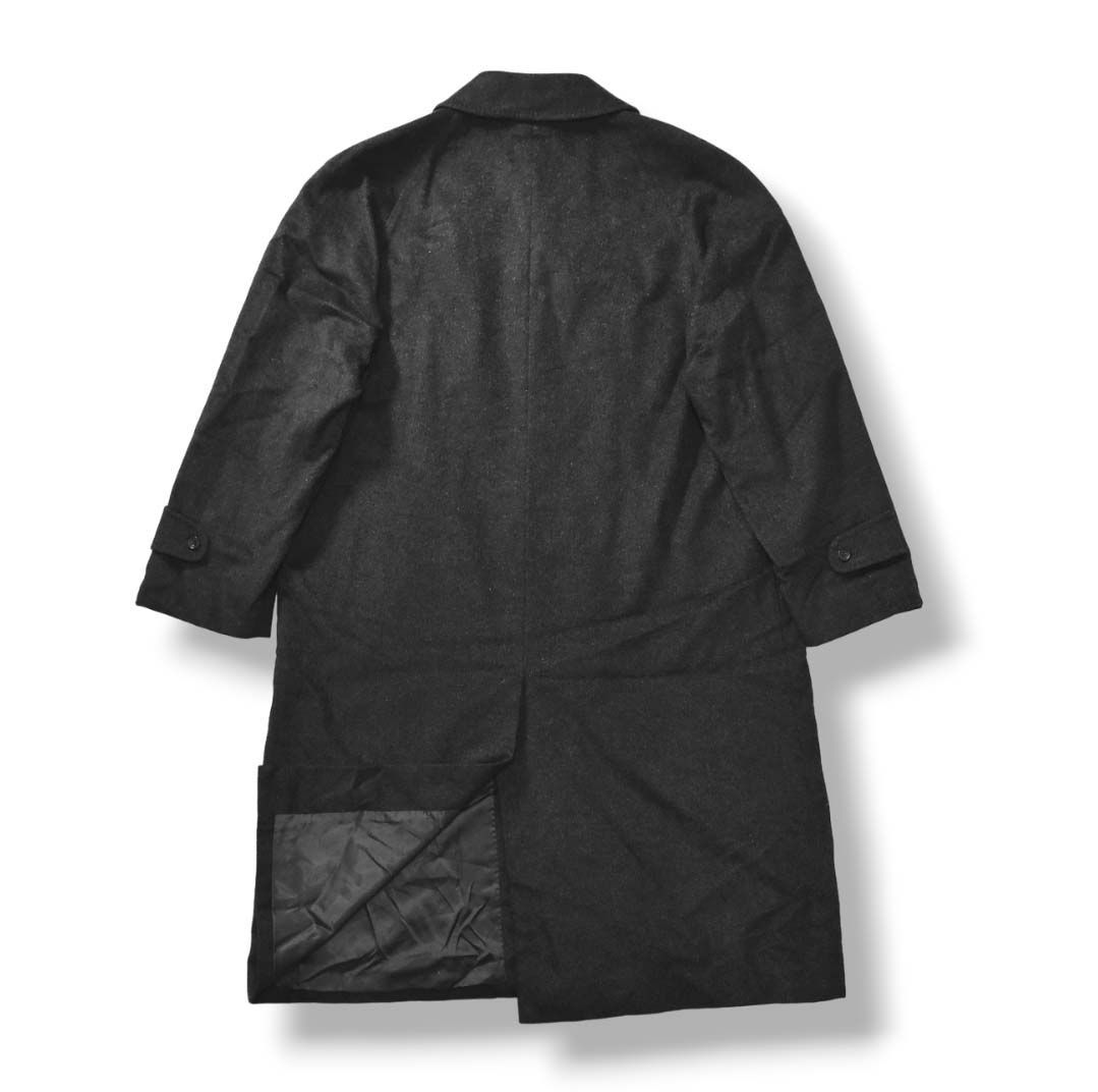 HARDY AMIES ハーディーエイミス、カシミヤ100%ステンカラーコート