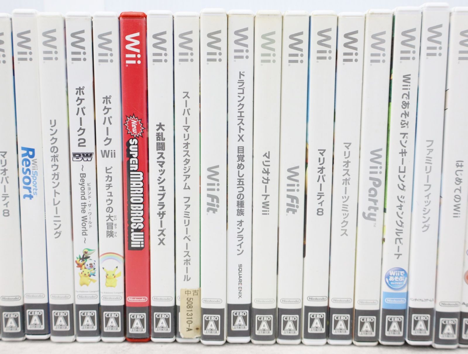 高評価！ ソフト JUNK｜Wii △ 22本まとめ｜Nintendo ｜マリオ 任天堂 その他