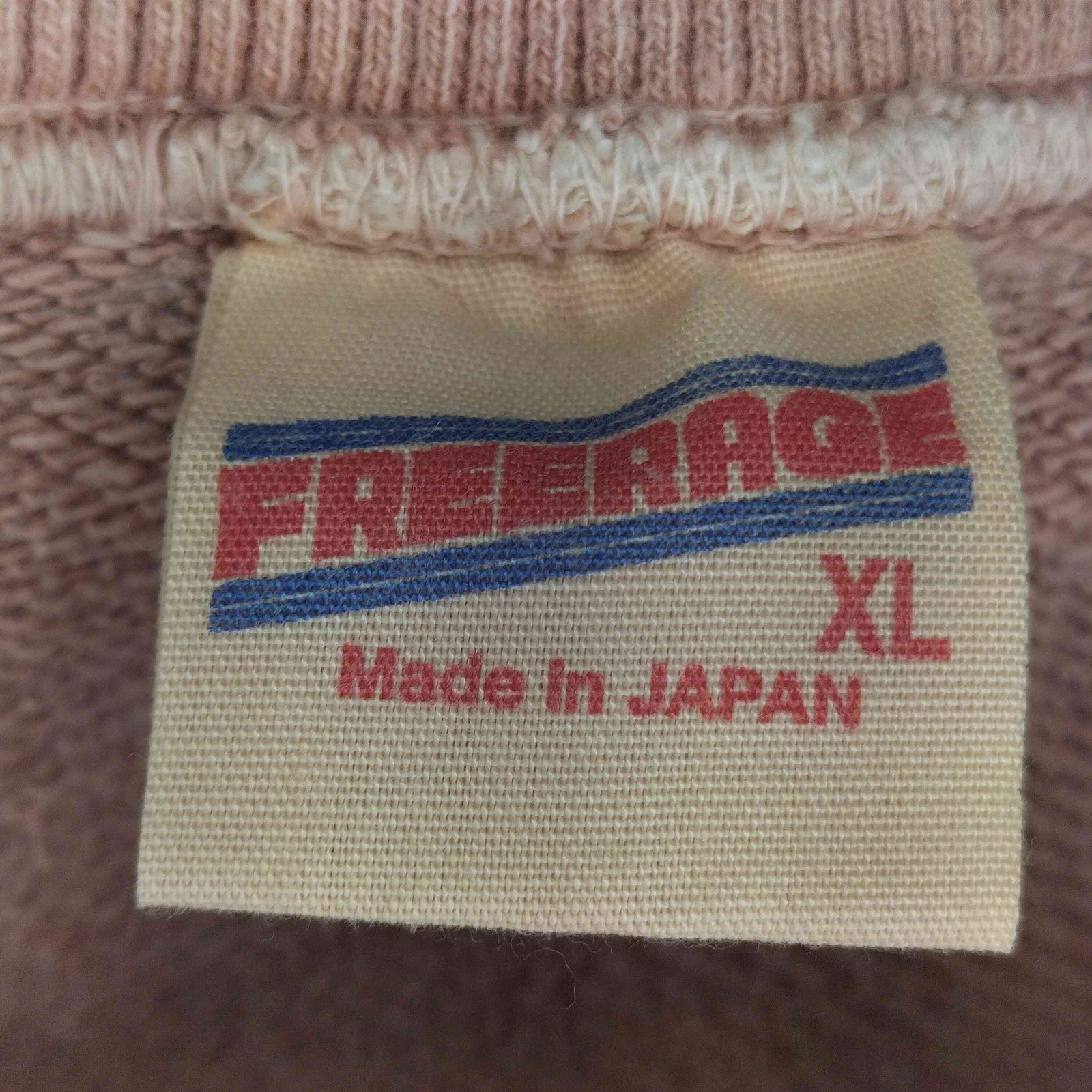 ユーズドフルギ USED古着 FREERAGE ラグランスリーブ プリント