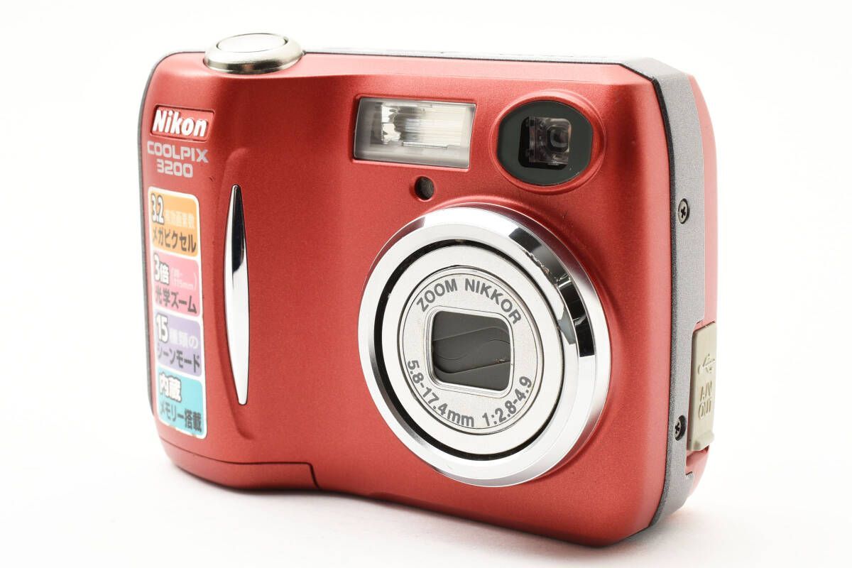 美品 Nikon Coolpix 3200 コンパクトデジタルカメラ デジタル