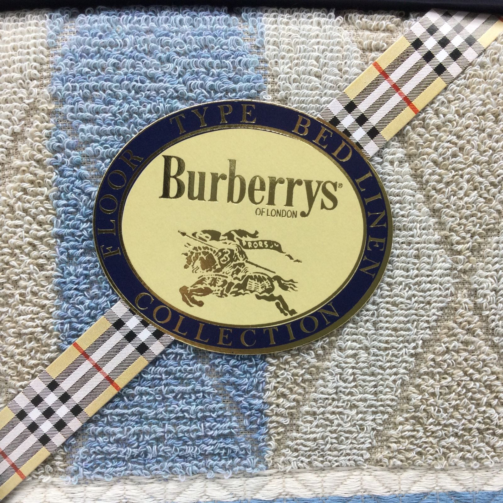 バーバリー　タオルケット　BB608 7015 【未使用・保管品】Burberrys バーバリー タオルケット 綿