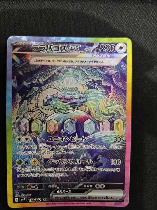 テラパゴスex sar PSA10 PSA10】テラパゴスEX SAR