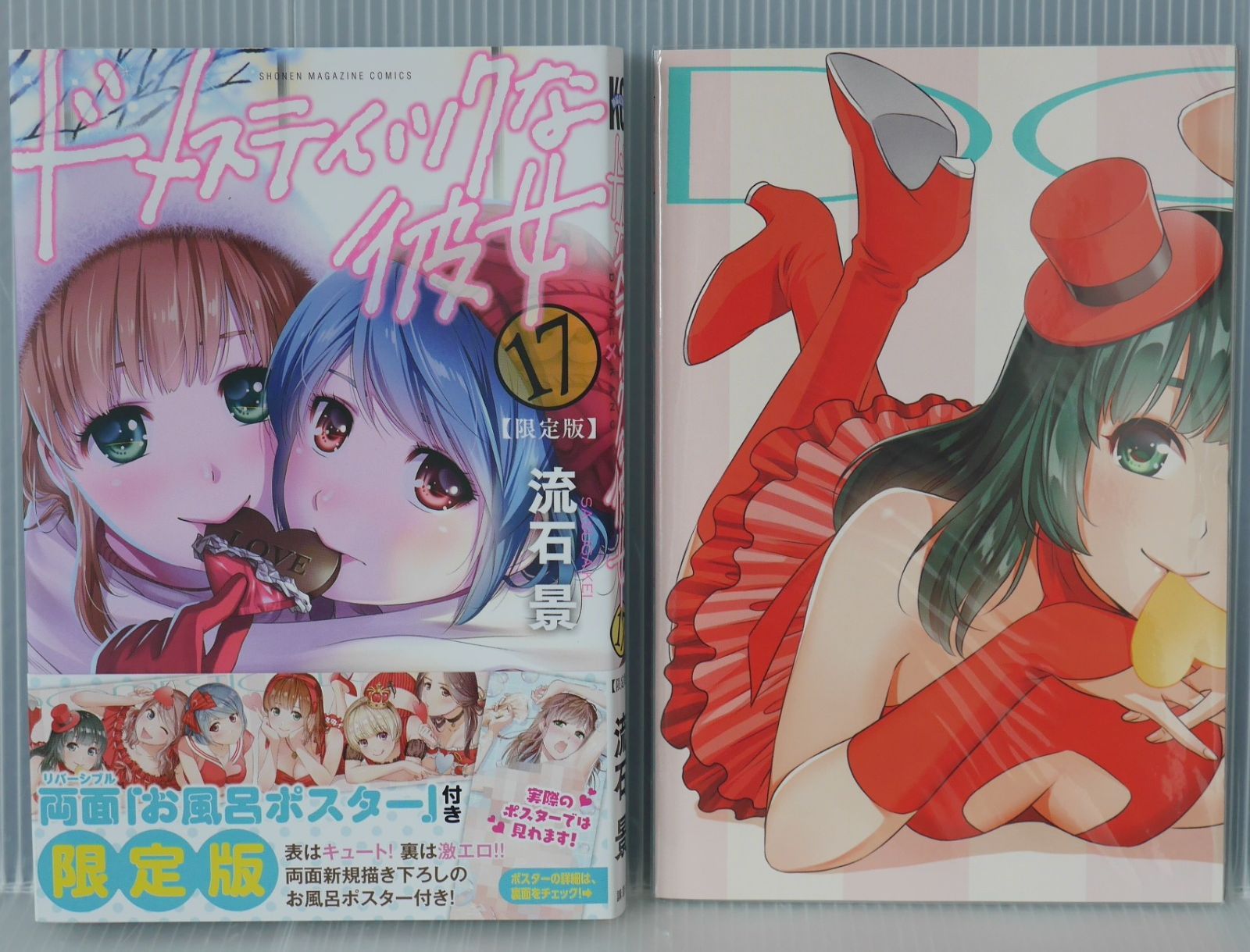 初版 絶版 ドメスティックな彼女 17巻 限定版 (著) 流石 景 - Domestic Girlfriend vol.17 - Special Edition Manga by Kei Sasuga 2018年