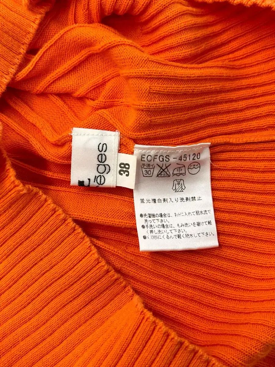 courreges ／ Courreges(クレージュ) オレンジ コットン 半袖