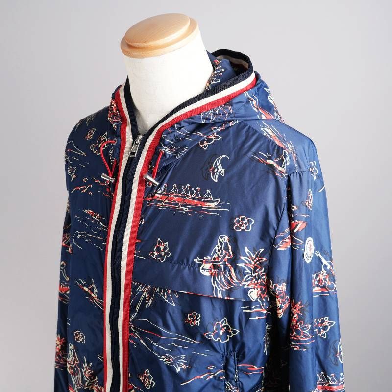 【希少品】モンクレールANTON ネイビー　(サイズ2) ☆ハンガー付き☆ 希少品】モンクレールANTON ネイビー (サイズ2) ☆ハンガー付き☆