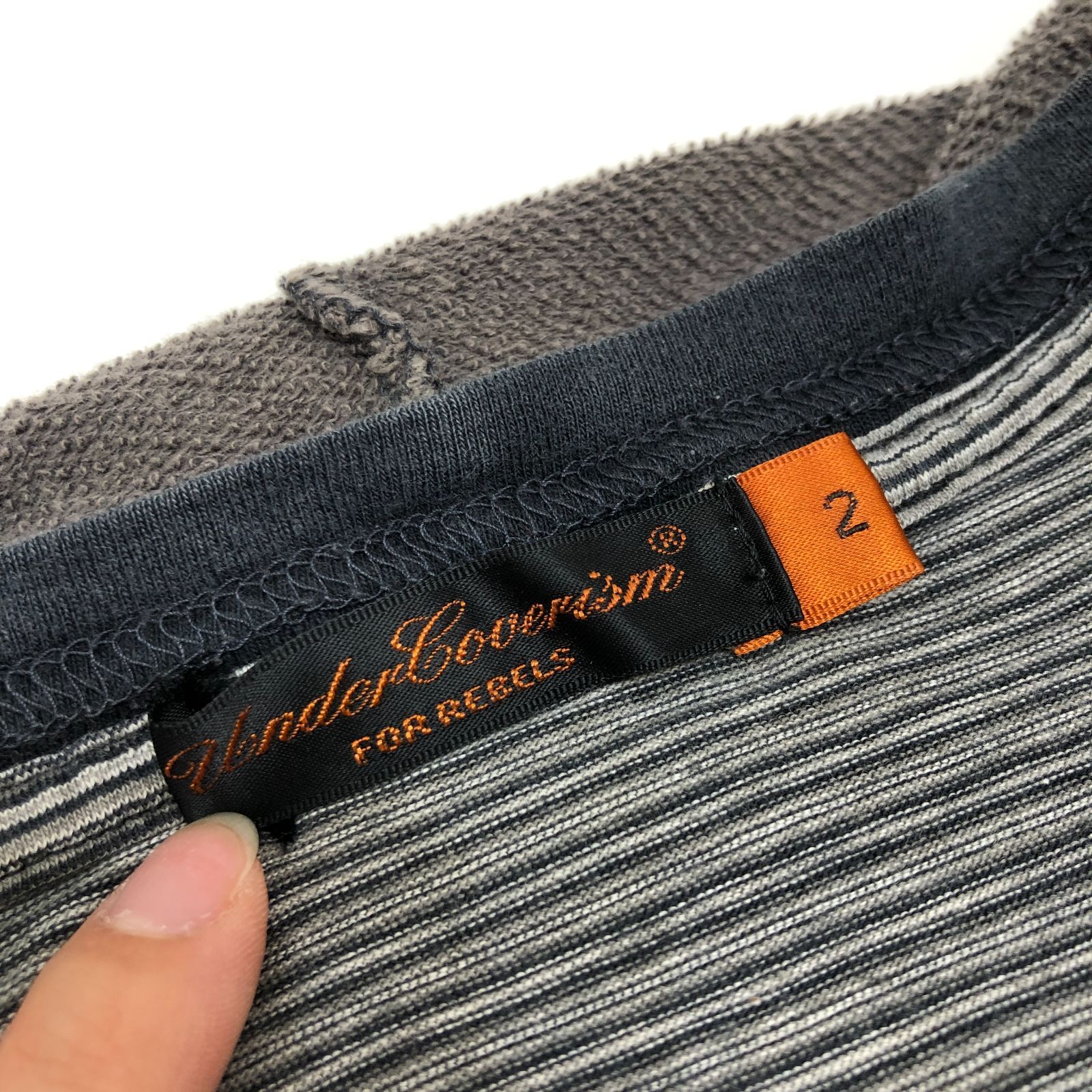 undercoverism 06ss T期 フードドッキングTシャツKLAUS