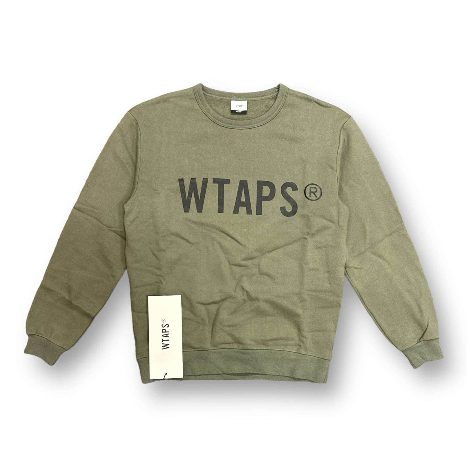 新品 WTAPS 20AW SPOT WTVUA SWEAT 202ATDT-CPO1S ロゴ スウェット