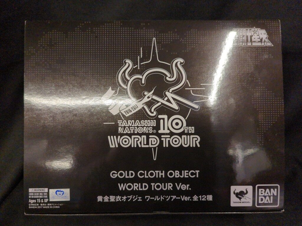 BANDAI 聖闘士聖衣神話APPENDIX|アペンディックス 車田正美 黄金聖衣オブジェ|ワールドツアーver 全12種セットボックス 全12種