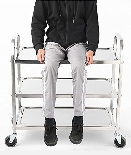 ブレーキ付き キッチンワゴン