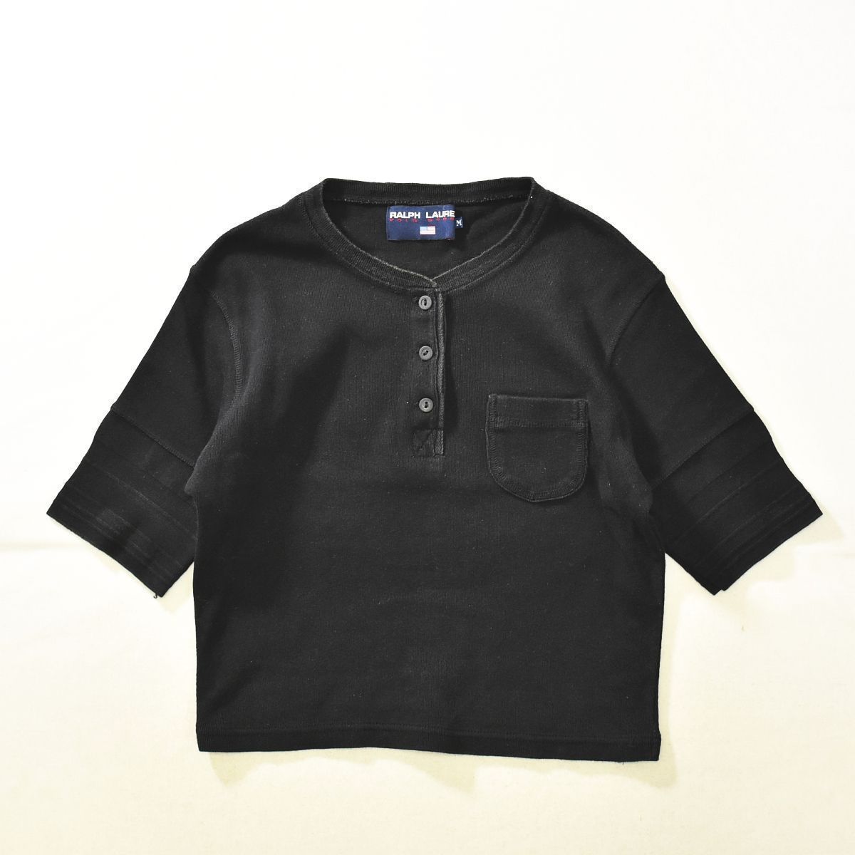 90s ポロスポーツ ラルフローレン ヘンリーネック Tシャツ