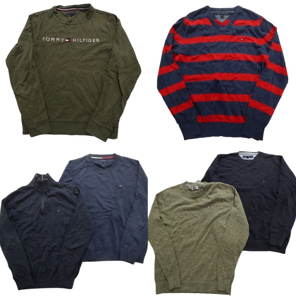 古着卸 まとめ売り トミーヒルフィガー セーター 6枚セット