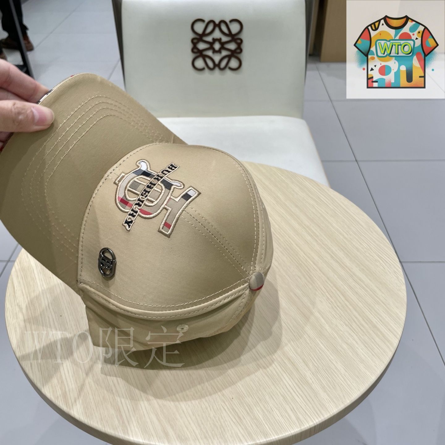 バーバリー（Burberry）ベースボールキャップ03-3 - メルカリ
