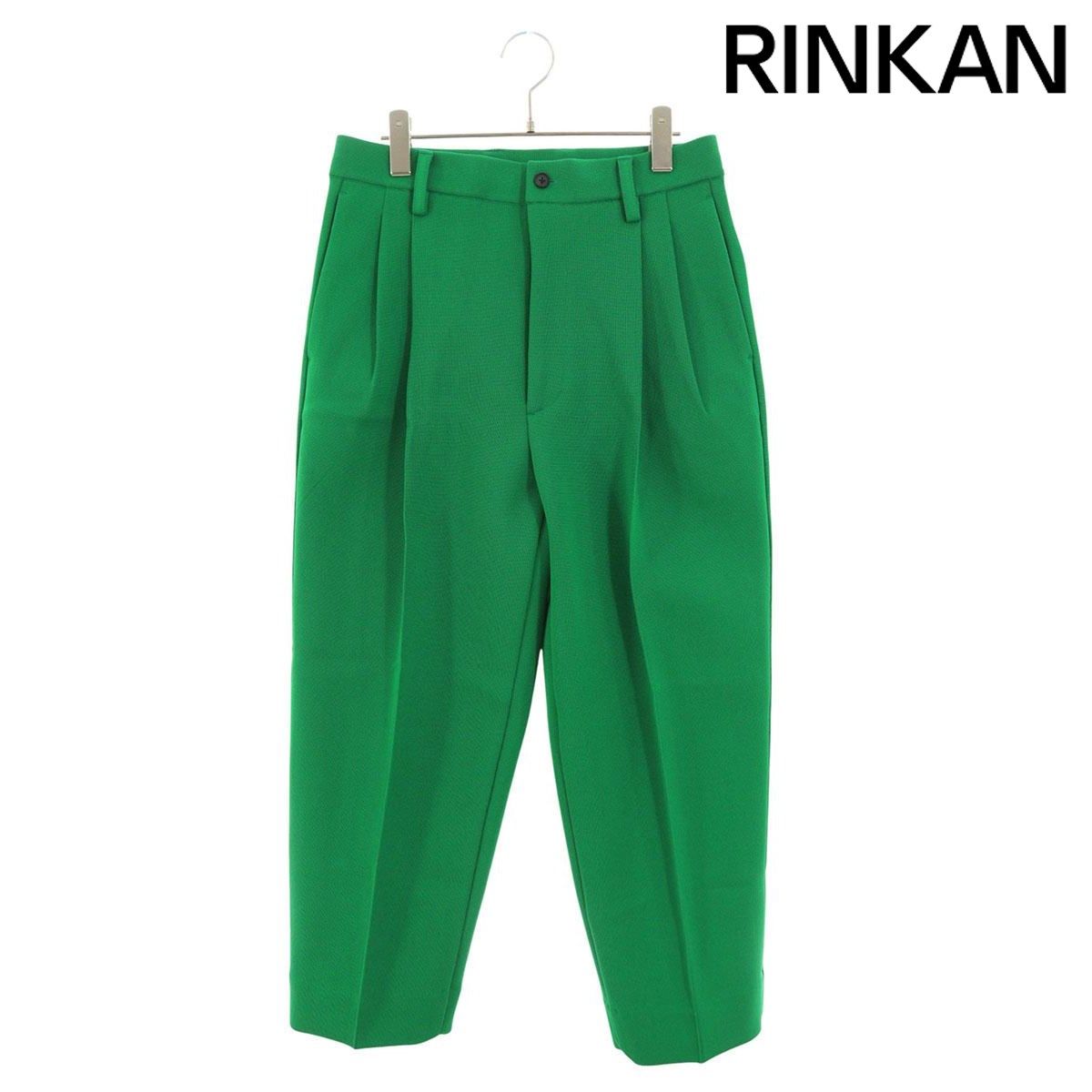 シュタイン ST.541 HIGH COUNT KNIT PIN TUCK WIDE TROUSERS ハイカウントピンタックワイドロングパンツ メンズ S