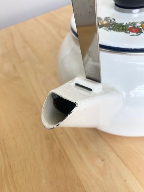 ホーローやかん 昭和レトロ ケトル マルビシ - メルカリ