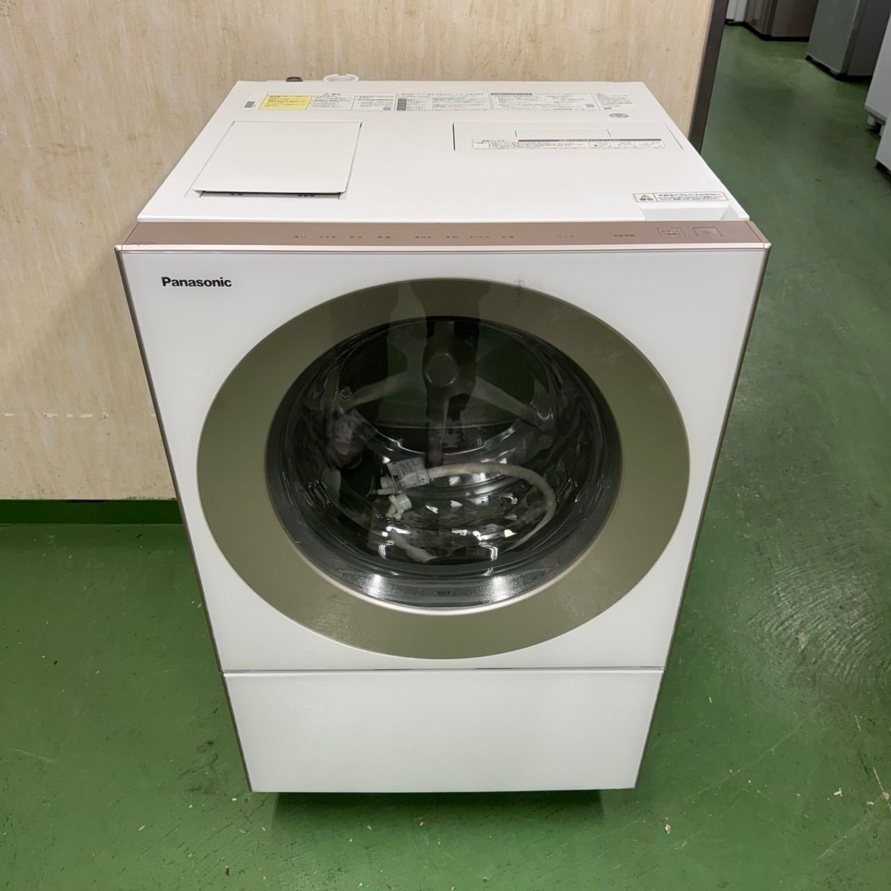 117 パナソニック キューブル ドラム式洗濯機 乾燥機能付き 10|3kg 小型 家庭用