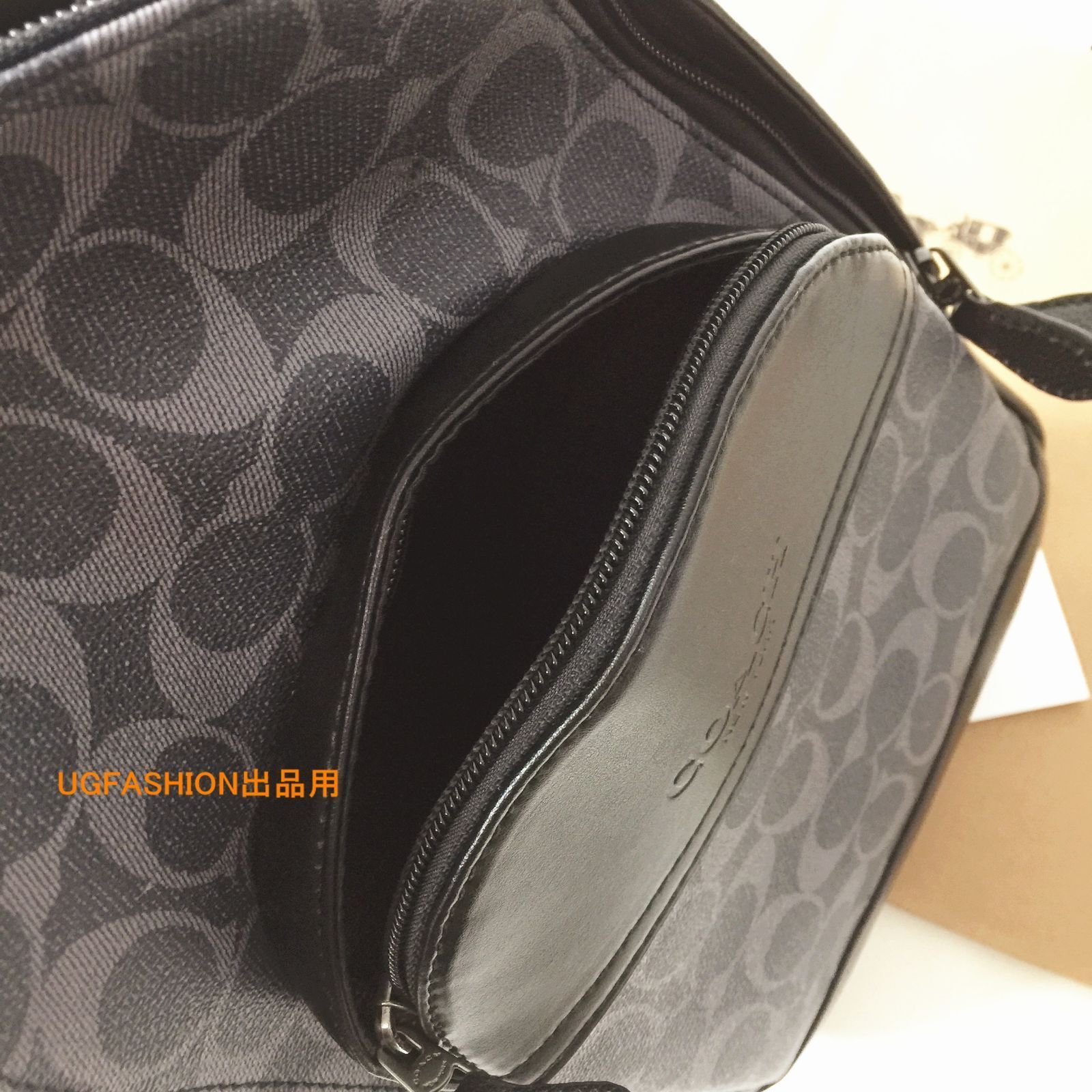 ＜コーチバッグ＞COACH/コーチバッグ ボディーバッグ F39942 ミッドナイトブルー クロスボディー ショルダーバッグ スリングバッグ　 斜めがけバッグ アウトレット品 紙袋付属　新品未使用