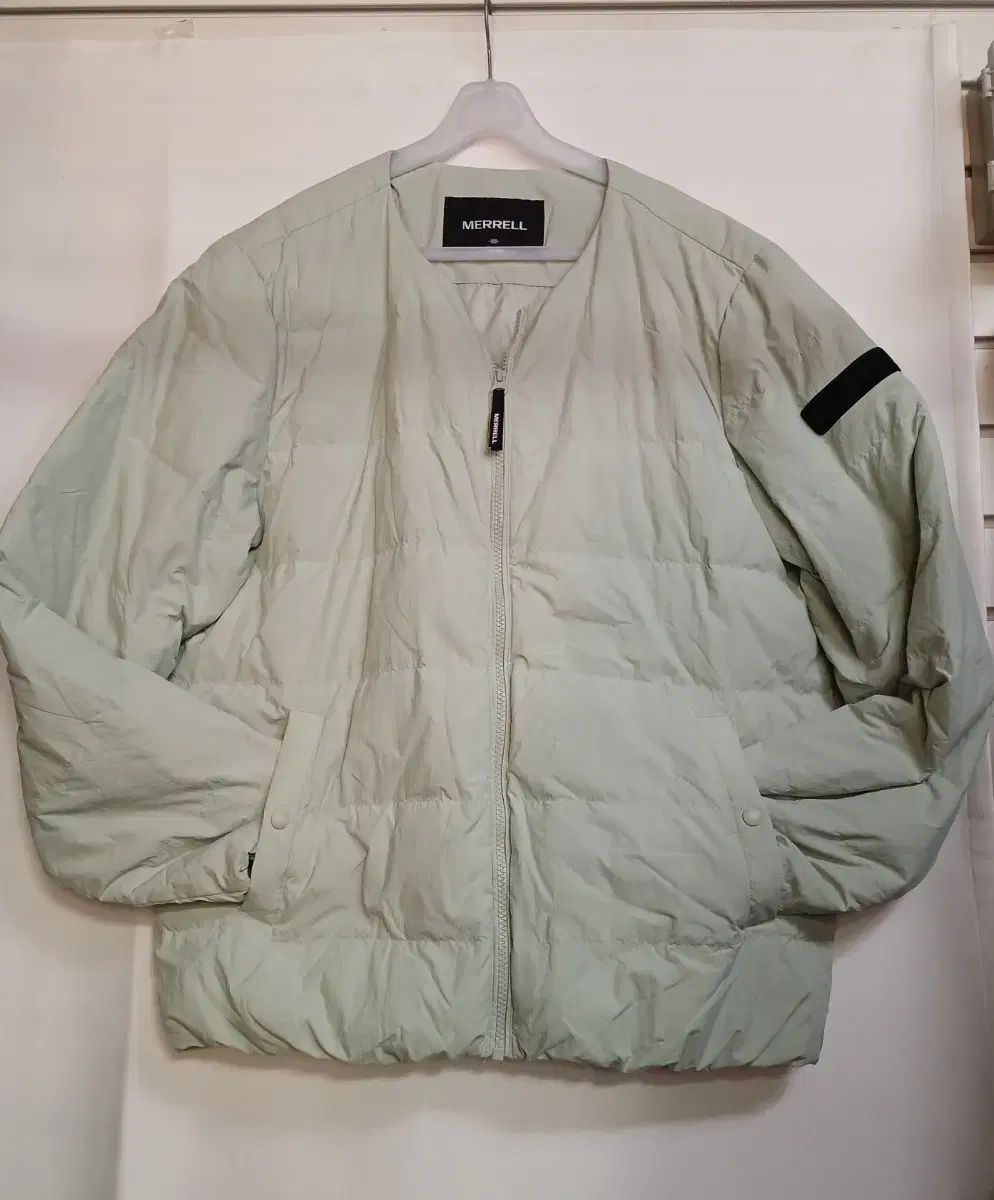 MERRELL メレル ダウン アウター ミント色 (レディース オーバーサイズ フィット 可能)