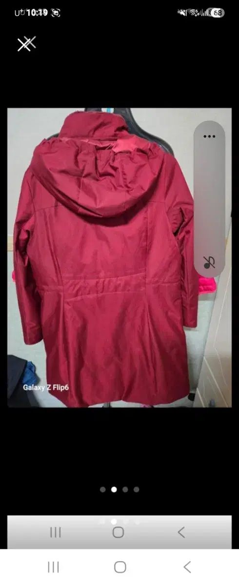 赤 レディース ロング ダウン コート