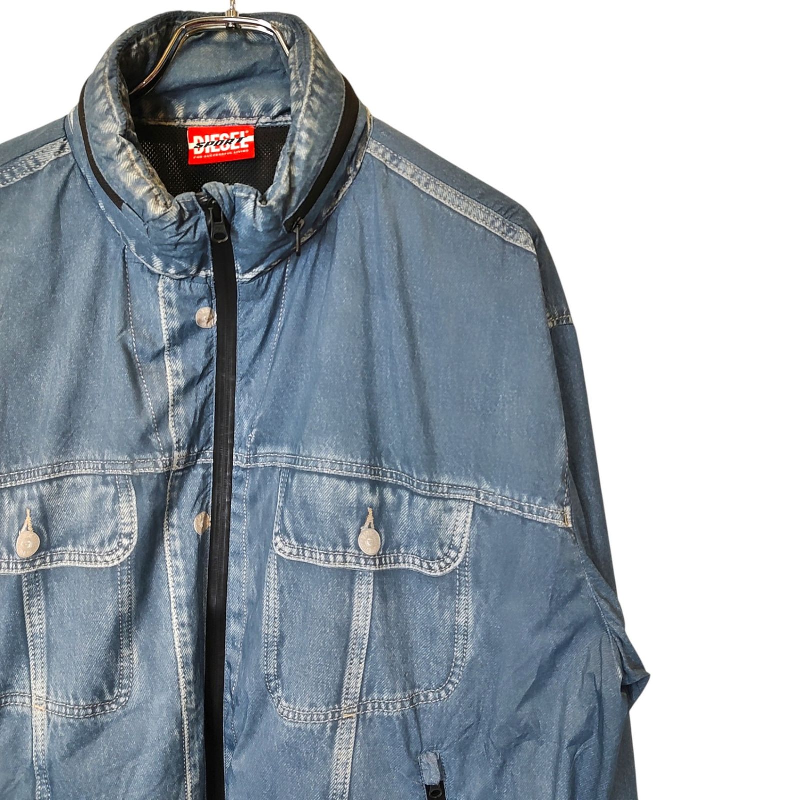 DIESEL ディーゼル AUWT-TREVOR-HT19 デニム プリント ナイロン 